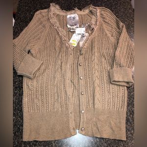NWT Size XL cardigan